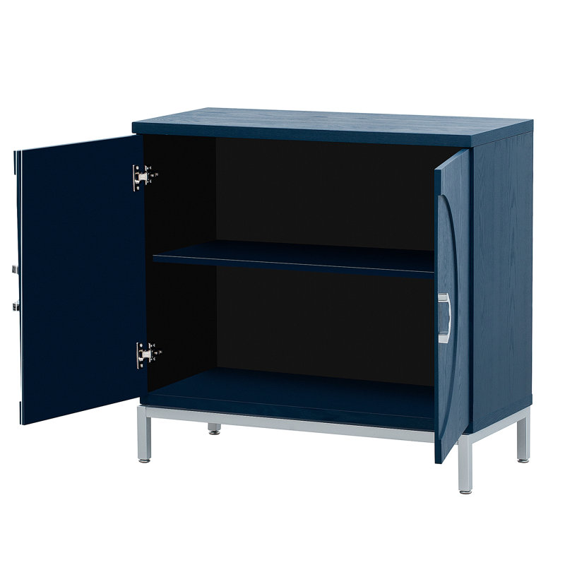Armoire de rangement Marycatherine, Bleu marine