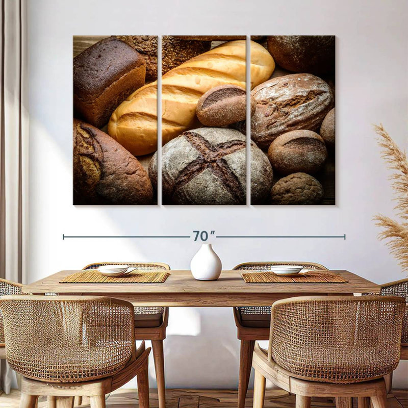 Yarlin Freshly Baked Breads, 32" H x 50" W