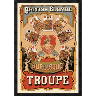 " British Blonde Burlesque Troupe, 1870 " by Sheridan Corbyn
