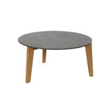 Attol Solid Wood Round Coffee Table