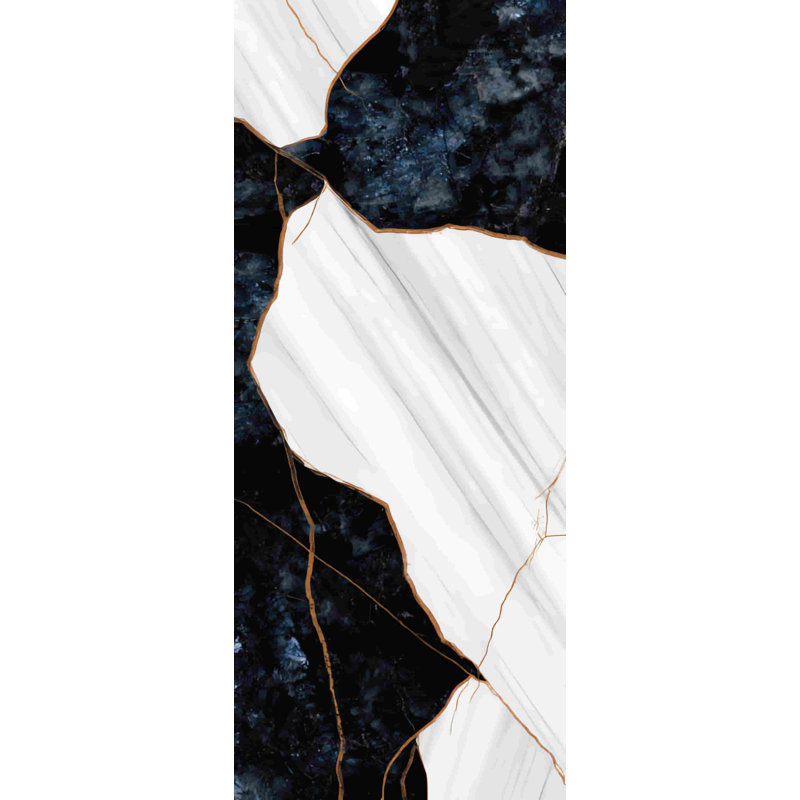 Cosmos White Natural Polished, 24" W x 48" L