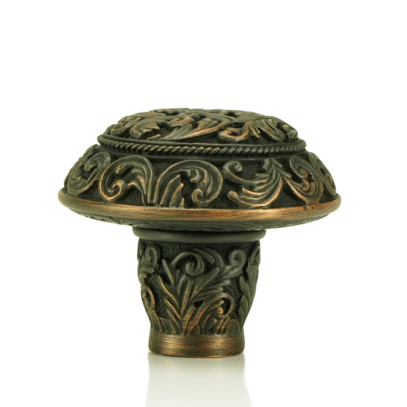 GLENDALE KNOB OILED BRONZE FINISH, Oiled Bronze