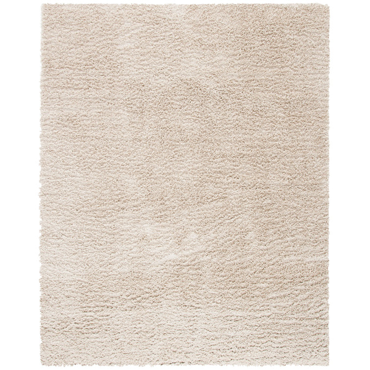 August Shag Performance Solid Color Rug