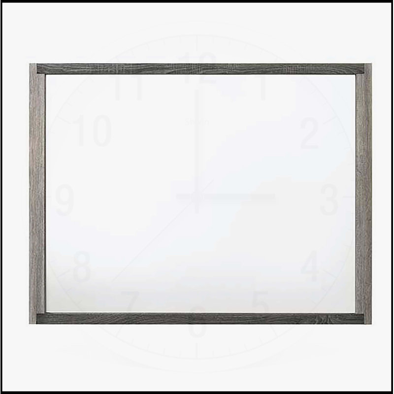 Jehoram Gray Finish Mirror