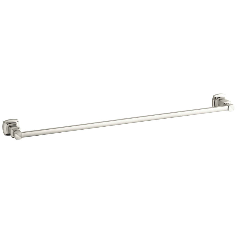 Margaux® Wall Mounted Towel Bar, Vibrant Polished Nickel, 30"W