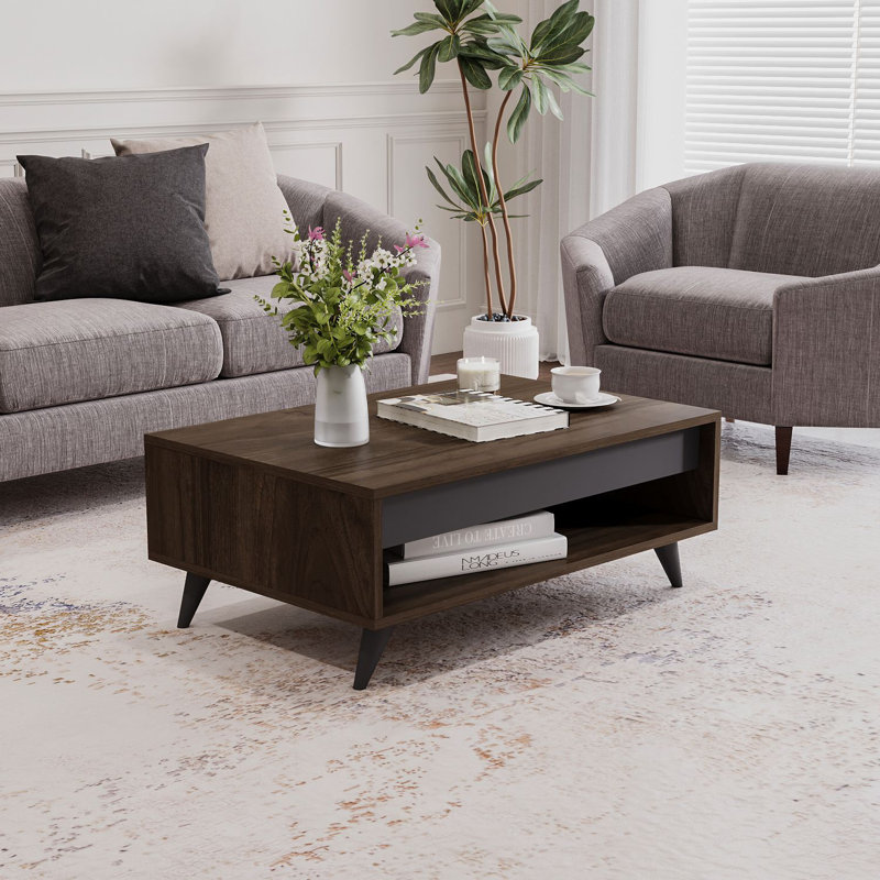 Table basse, Noyer
