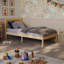 Solid Wood Bed-581583226