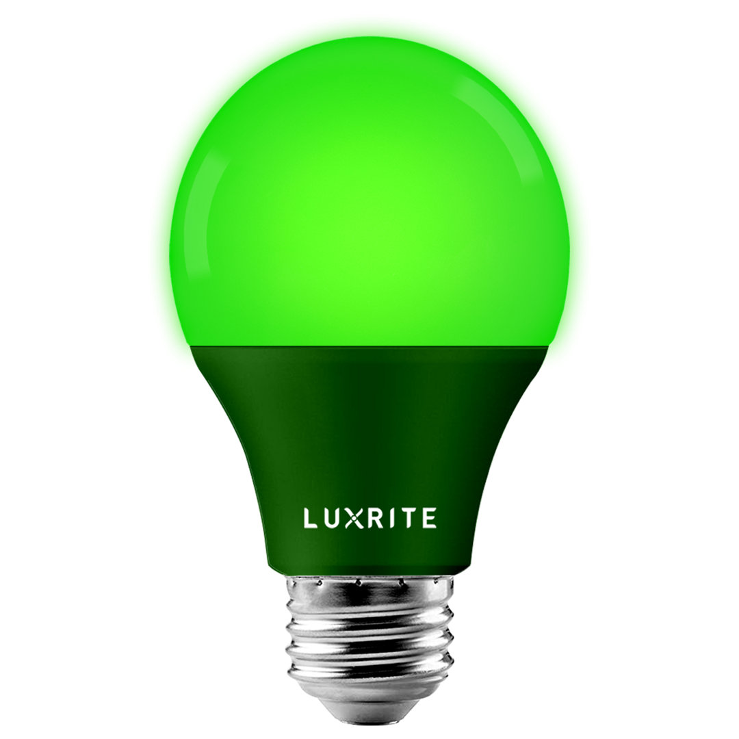 8 Watt (60 Watt Equivalent), A19 LED Light Bulb, E26/Medium (Standard) Base Luxrite