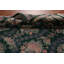 Tapis vert Aubusson 9 x 12