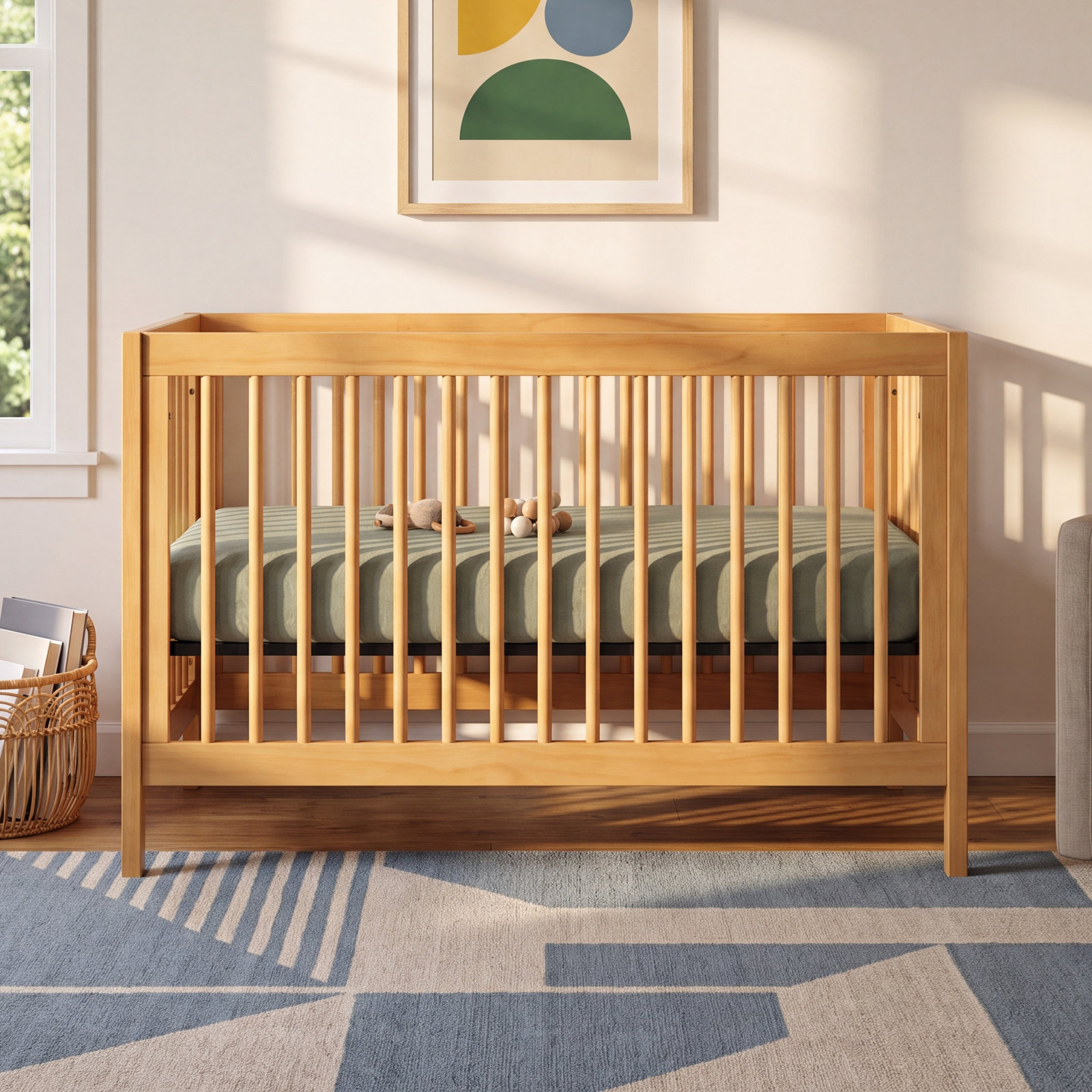 Matcha Muslin Crib Sheet