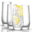 JoyJolt Gwen Highball Drinking Glasses, 18oz