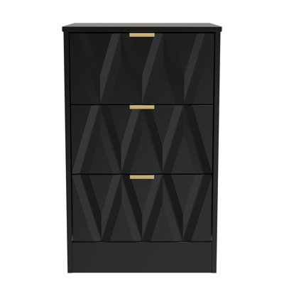 Las Vegas 45cm W Manufactured Wood Bedside Table