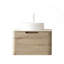 Single Bathroom Vanity with Solid Surface Top