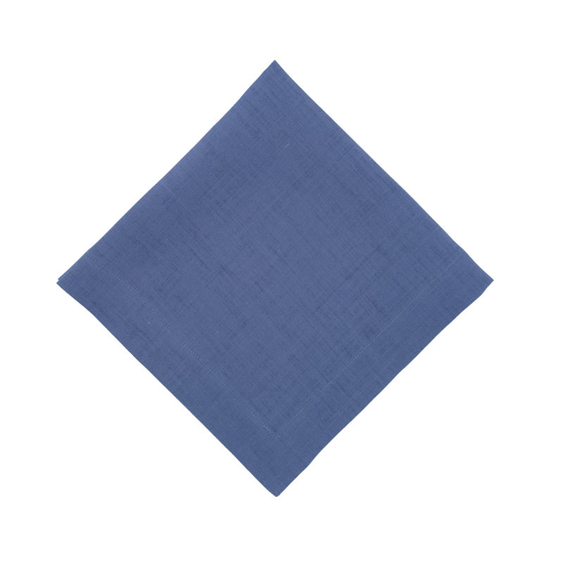 Serviette de table 18 po, Bleu marine