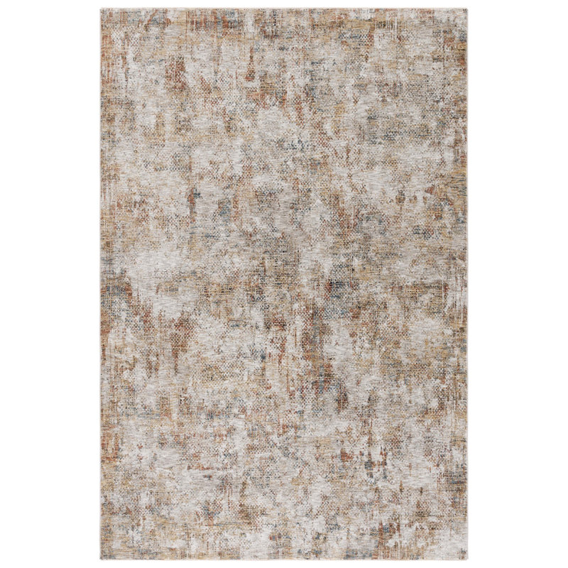 Tapis argenté / ivoire Silverado 104, Rectangle 8 pi x 10 pi