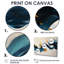 Racines et reflets des vagues abstraites II - art abstrait spirales murales - ensemble de 3-857983133-857983122-857983121