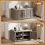  Armoire de rangement et banc de rangement pour chaussures 31,89 "à 2 portes et 8 paires-741366903