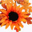 180cm Lighted Faux Sunflower Garland with Lights