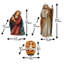 Crèche de Noël décorative de Noël 12 pouces 12 pièces Figurines Jésus-1262877952