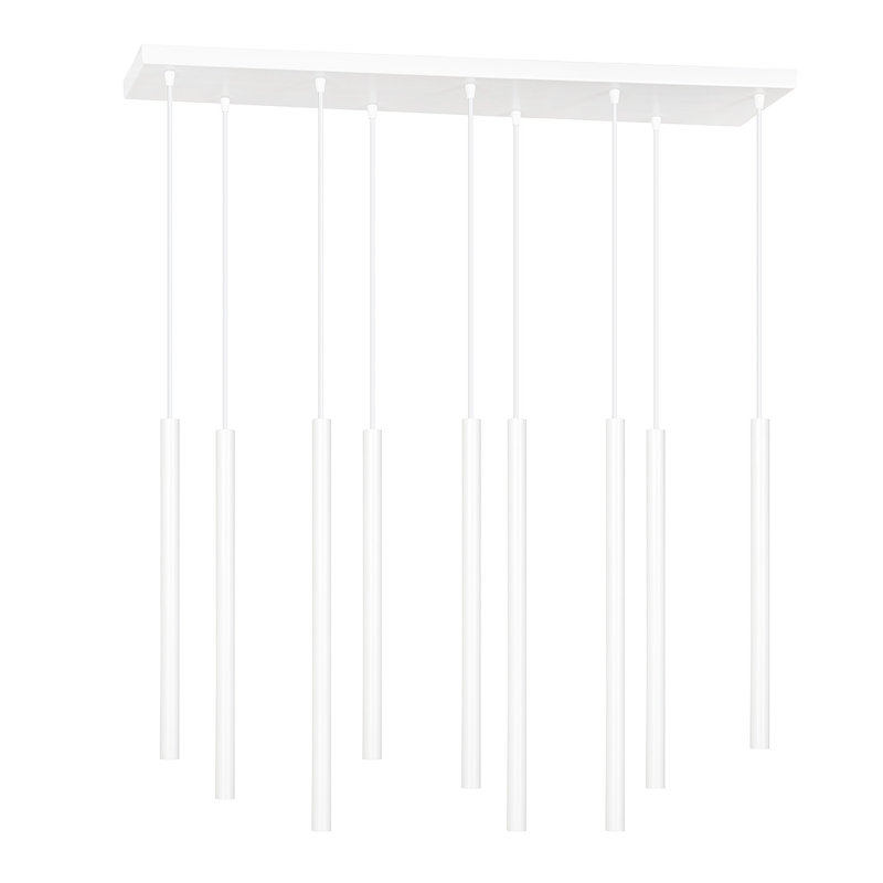 Anna-Leigh 9 - Light Cluster Pendant, White