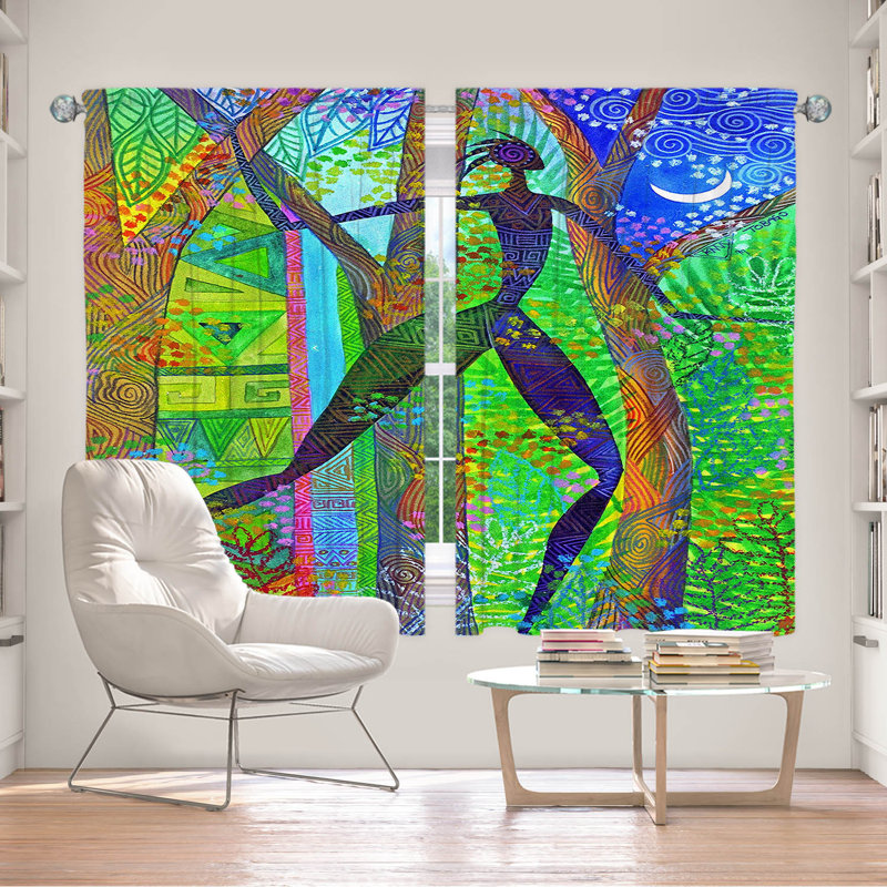 Delince Room Darkening Curtain Pair, 56" W x 78" L