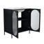 Meuble-lavabo autoportant de 30 pouces avec comptoir en céramique-1720794970