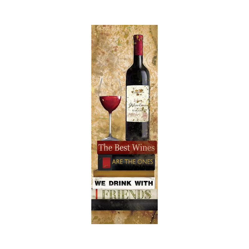 «Best Red» par Carol Robinson, reproduction sur toile, Toile tendue, Pas de tapis, H 36 po x l 12 po x P 1,5 po