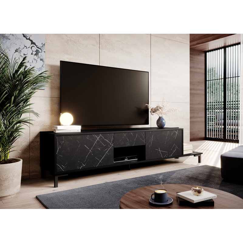 Gormley TV Stand for TVs up to 85", Black