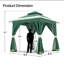 Pavillon de jardin en acier-130854330-130854333