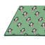 Tapis décoratif vert Pyne-1705536086