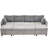 Fialynn 112" U-Shaped Sectional Sofa Pull-Out Sofa Bed-106295941