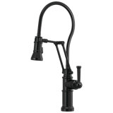 Artesso® Articulating Single Handle Kitchen Faucet With Finished Hose