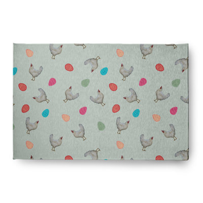 Chenille Abstract Indoor Rug