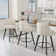 Tabouret de bar pivotant en tissu Modern-1647160123-1647160125