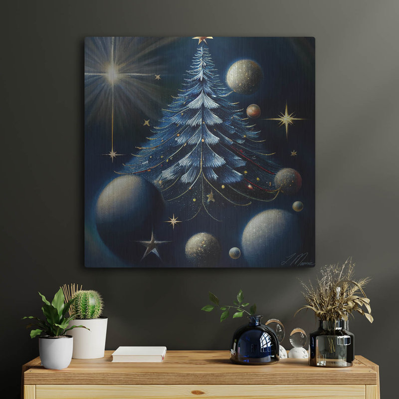 «Christmas Tree Collection 5» par Tanya Mavric, H 24 po x l 24 po