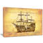 Bateau brun ancien en mouvement - impression-34273190-34273103