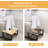 Bamboo Toilet Stool Foldable