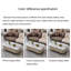 Table basse avec rangement en pierre micro-cristalline