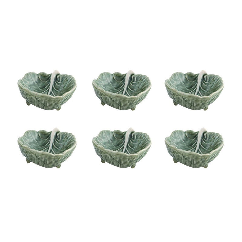 Cabbage 4 oz. Leaf Dessert Bowl
