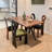 Solid and beautiful solid wood dining table-95601992
