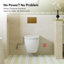 Non-Electric Bidet Toilet Seat - UK Standard U-Shape - Dual Nozzles