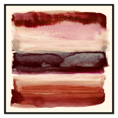 Sky Collection "Burgundy Sky II" Print by Nan