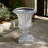 Outdoor Garden Urn Planter, Antique White-1602858246