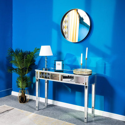 Bureau d'ordinateur moderne à deux tiroirs 105 * 36 * 76CM VINGLI