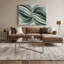 «Gradient Abstract 18 Green», art mural sur toile-422036797
