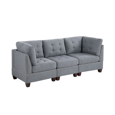 ENSEMBLE MODULAIRE - 3 pièces en gris