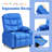 Quercia Kids 16'' Recliner and Ottoman-1083763949