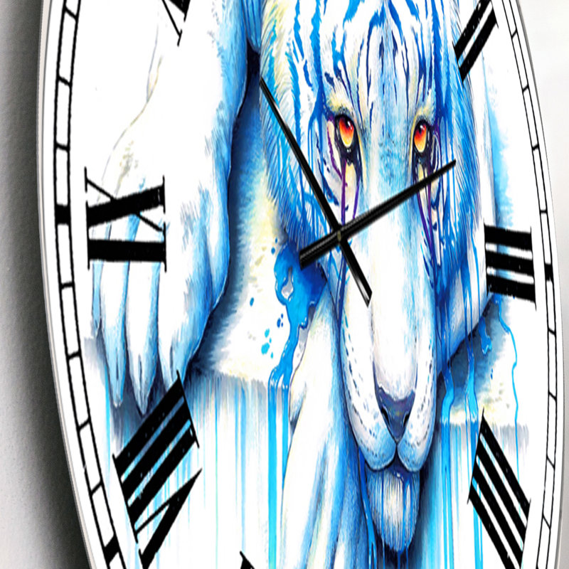 Blue Tears - Grande horloge murale, Petit