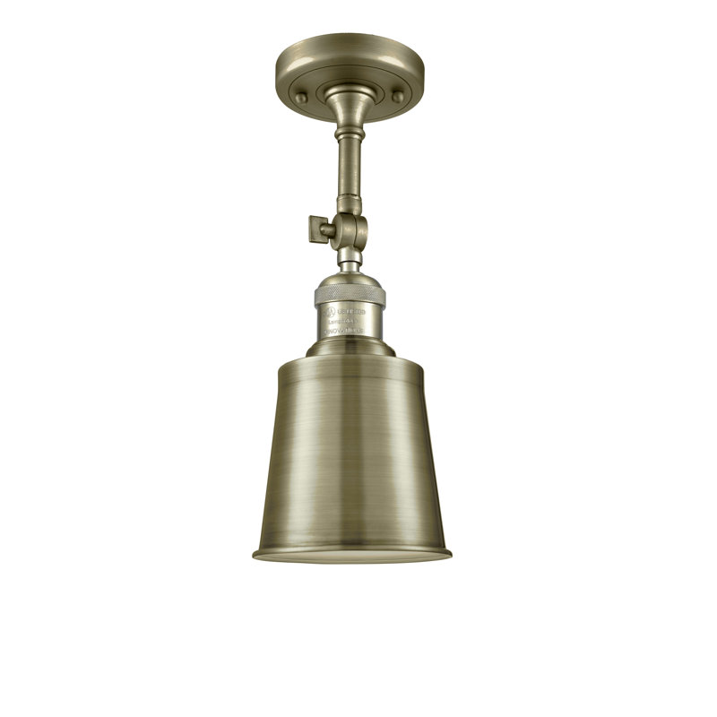 Lavender Hill Flush Mount, No Bulb Included, Antique Brass