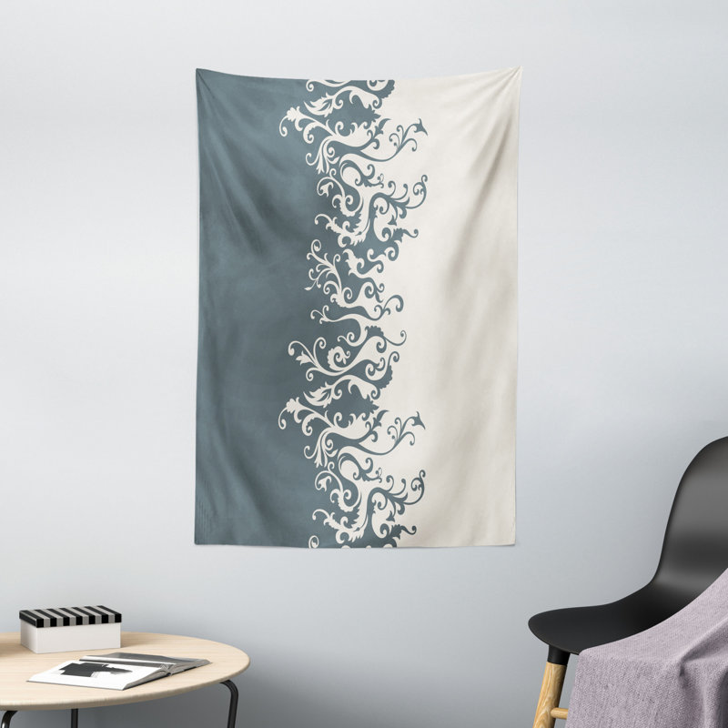 Tapisserie polyester antique, H 60 po x l 40 po